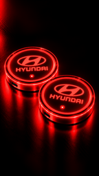 Hyundai (2) - Posavasos LED Premium