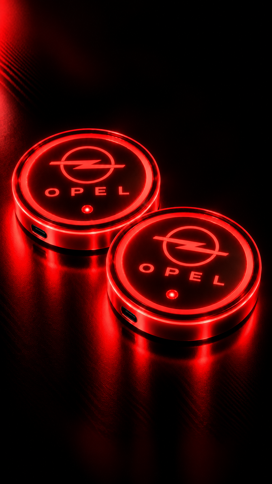 Opel (2) - Posavasos LED Premium