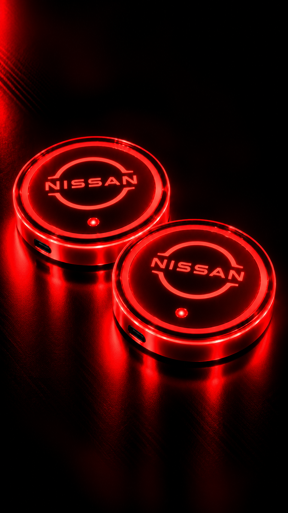 Nissan (2) - Posavasos LED Premium