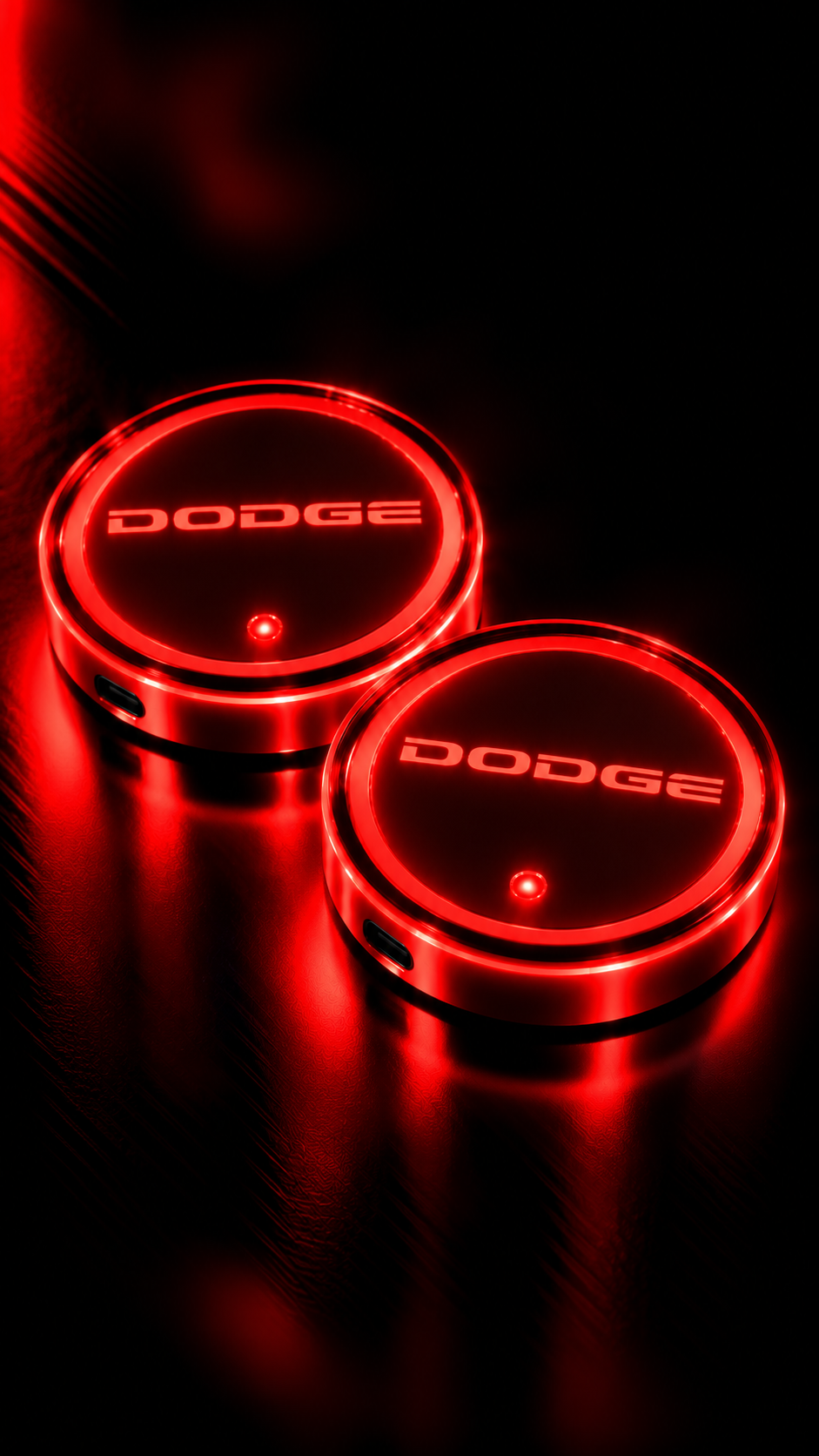 Dodge (2) - Posavasos LED Premium