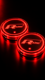 Volkswagen R-Line (2) - Posavasos LED Premium