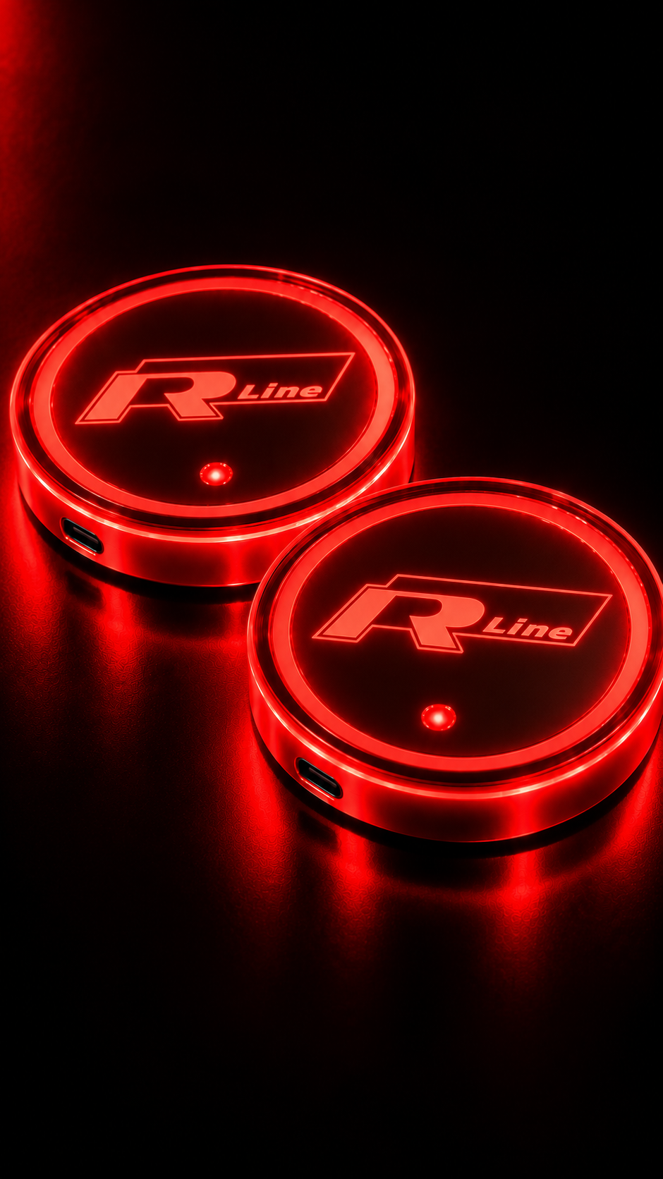 Volkswagen R-Line (2) - Posavasos LED Premium